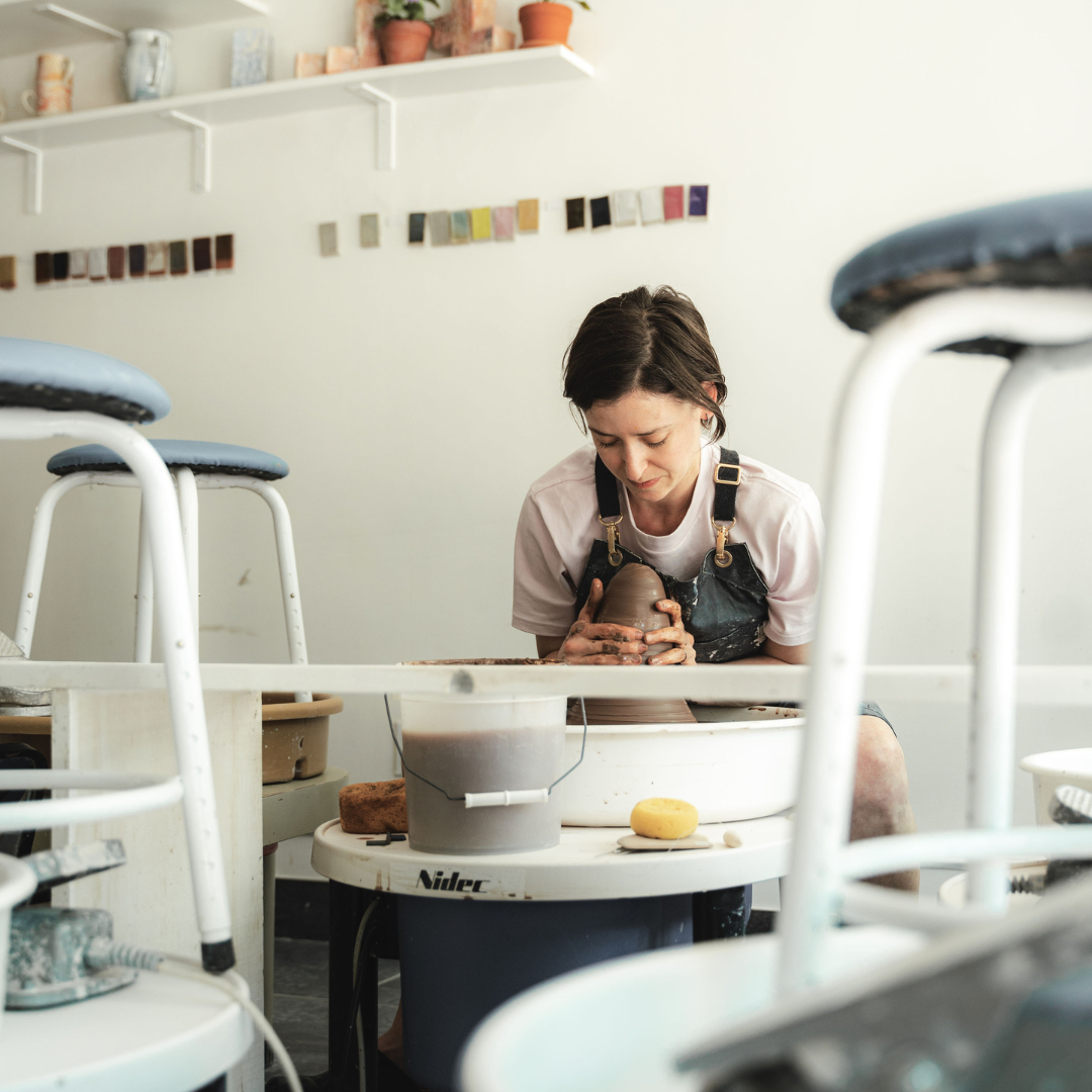 Intermediate Throwing | Monday PM | August 4 - 25 | 4 Classes | Queen St. LL - Premium from Parkdale Pottery Inc. - Just $295! Shop now at Parkdale Pottery Inc.