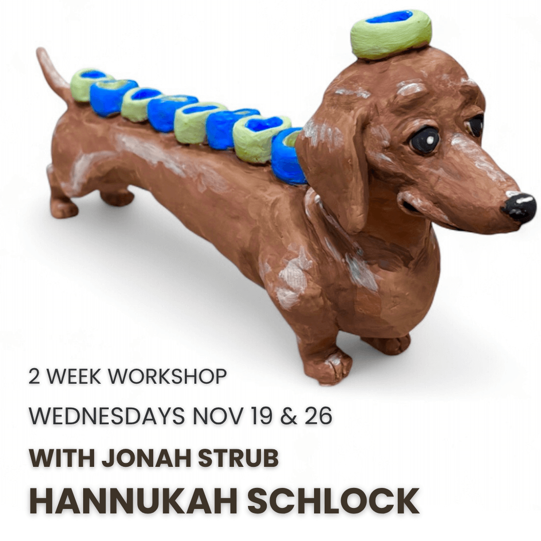 Hanukah Schlock! with Jonah Strub | November 19 & 26 | 6PM - 9PM | 2 Classes| Dupont