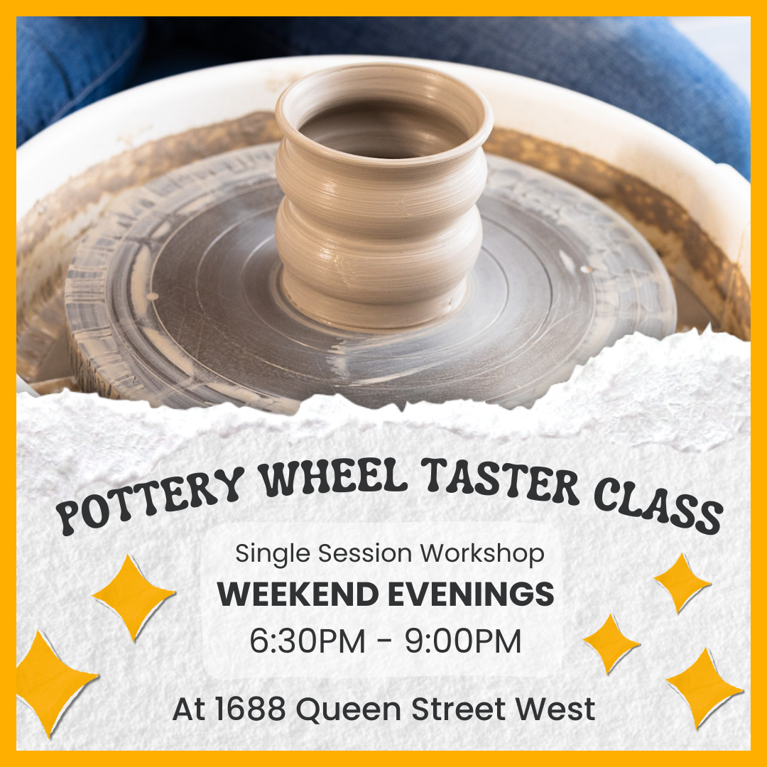 Pottery Wheel Taster Class | Evenings - Premium Workshop from Parkdale Pottery Inc. - Just $80! Shop now at Parkdale Pottery Inc.