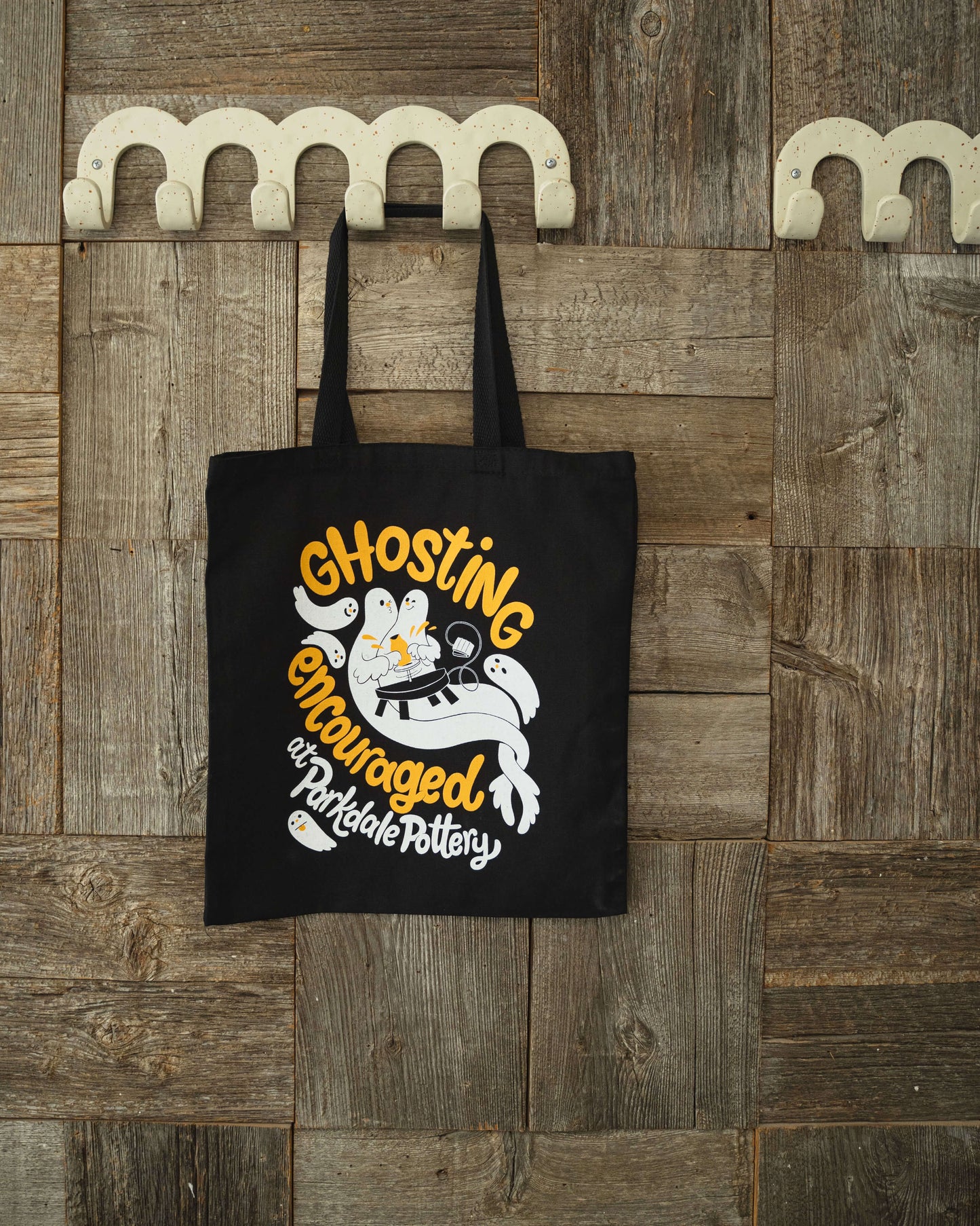 Ghosting Tote - Premium Clothing from Parkdale Pottery Inc. - Just $29! Shop now at Parkdale Pottery Inc.