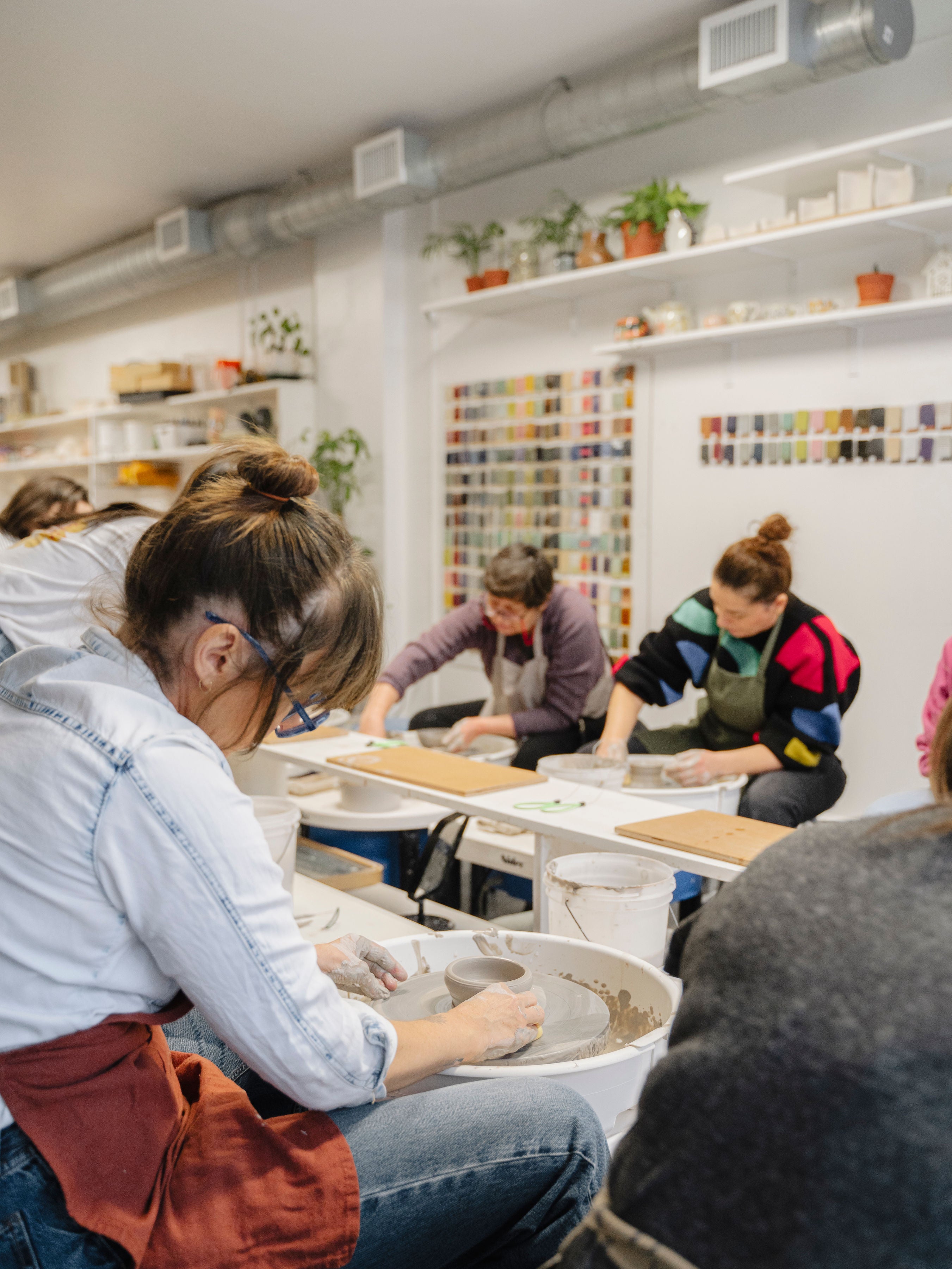Beginner Wheel Throwing & Handbuilding Classes | Parkdale Pottery ...