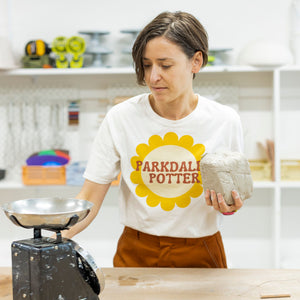 Parkdale Pottery Big Flower Tee Shirt - Premium Clothing from Parkdale Pottery Inc. - Just $50! Shop now at Parkdale Pottery Inc.