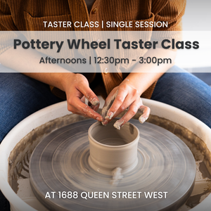 Fall Pottery Wheel Taster Class | Sunday Afternoons
