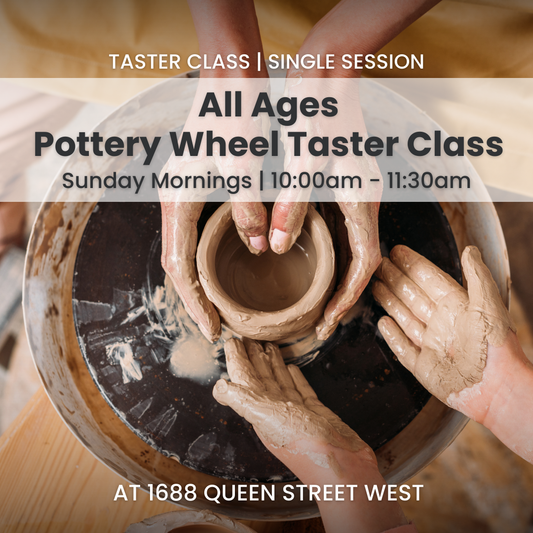 All Ages Pottery Wheel Taster Class | Sunday Mornings