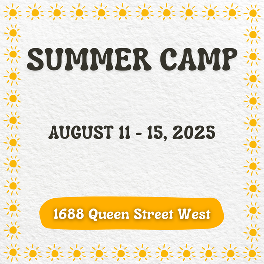 Summer Camp | August 11 - 15, 2025 - Premium  from Parkdale Pottery Inc. - Just $250! Shop now at Parkdale Pottery Inc.