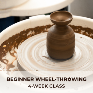 Beginner Wheel Throwing | Tuesday PM | January 6 - 27 | 4 Classes | Queen St. LL