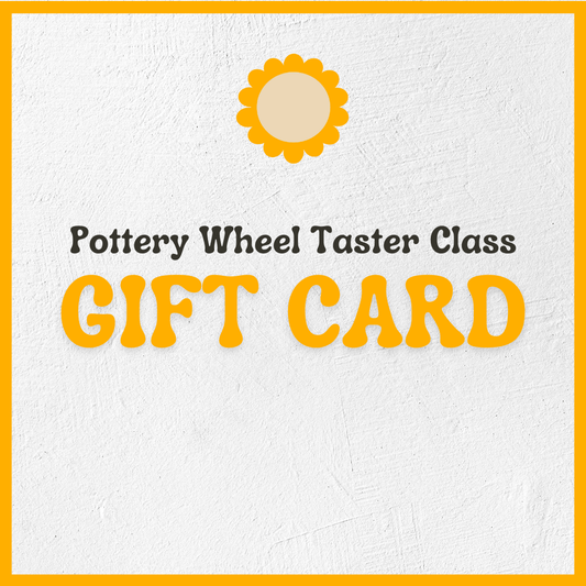 Pottery Wheel Taster Class Gift Card