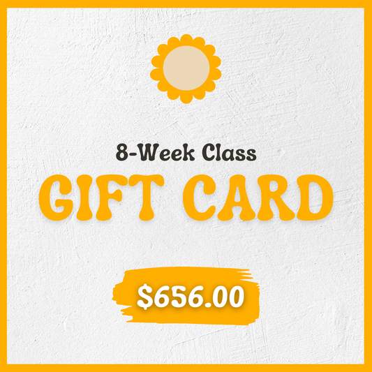 8-Week Class Gift Card - Premium Gift Card from Parkdale Pottery Inc. - Just $656! Shop now at Parkdale Pottery Inc.