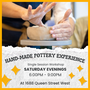 Hand-Made Pottery Experience - Premium Workshop from Parkdale Pottery Inc. - Just $89! Shop now at Parkdale Pottery Inc.