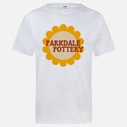 Parkdale Pottery Big Flower Tee Shirt - Premium Clothing from Parkdale Pottery Inc. - Just $50! Shop now at Parkdale Pottery Inc.