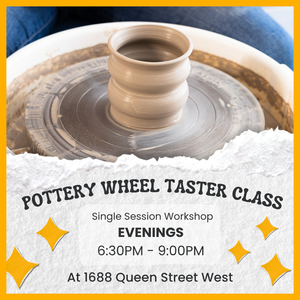 Pottery Wheel Taster Class | Evenings