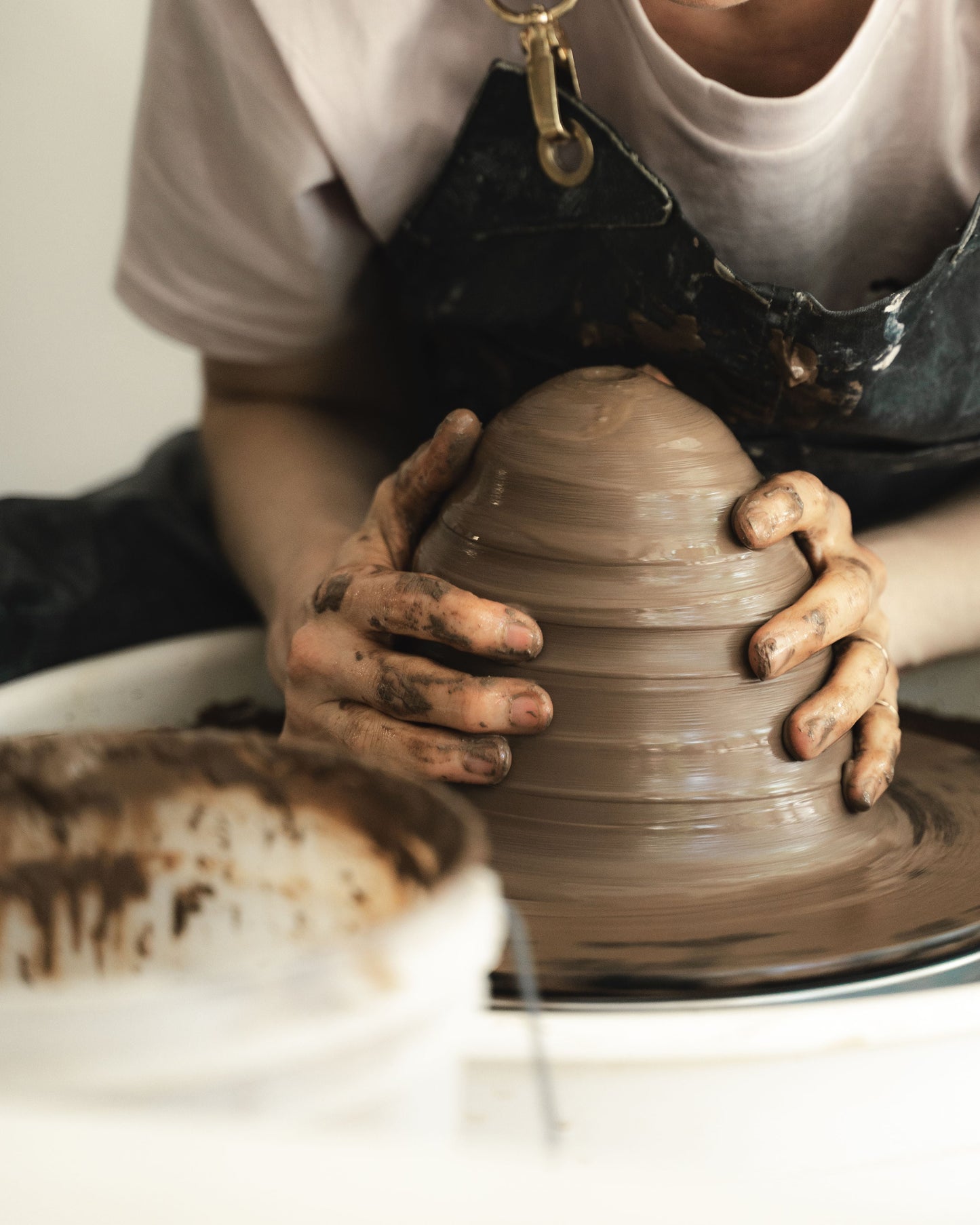 Intermediate Throwing | Monday PM January 6 - March 10 (9 Classes) - Premium intermediate from Parkdale Pottery Inc. - Just $625! Shop now at Parkdale Pottery Inc.