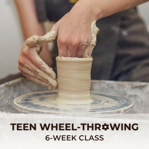 Teens Wheel-Throwing | Saturday AM | January 17 - February 21 | 6 Classes | Queen St. LL