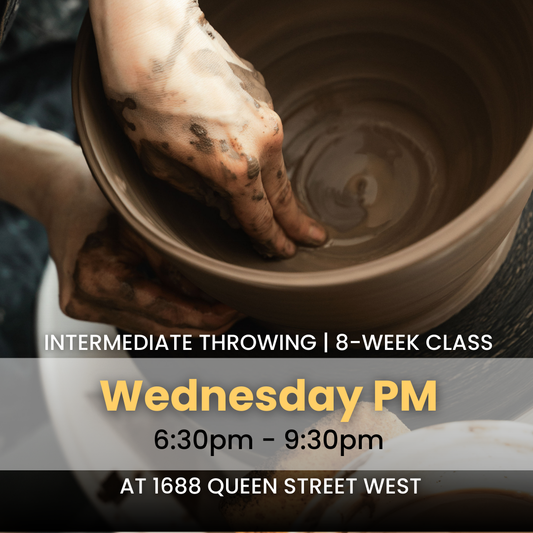 Intermediate Throwing | Wednesday PM | October 29 - December 17  | 8 Classes | Queen St. LL